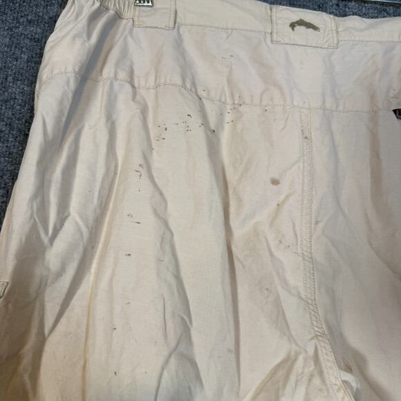 Simms Pants Mens XL Beige Convertible Chino Fishing Hiking Gorpcore Lightweight - Picture 14 of 15